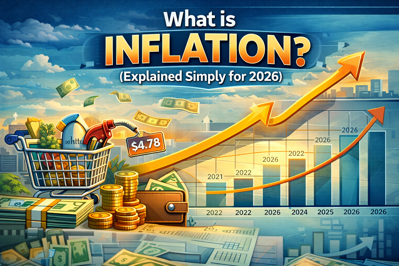 What is inflation explained — CPI, inflation rate today, stagflation, and how what is inflation affects personal finances — InvestingLab.com