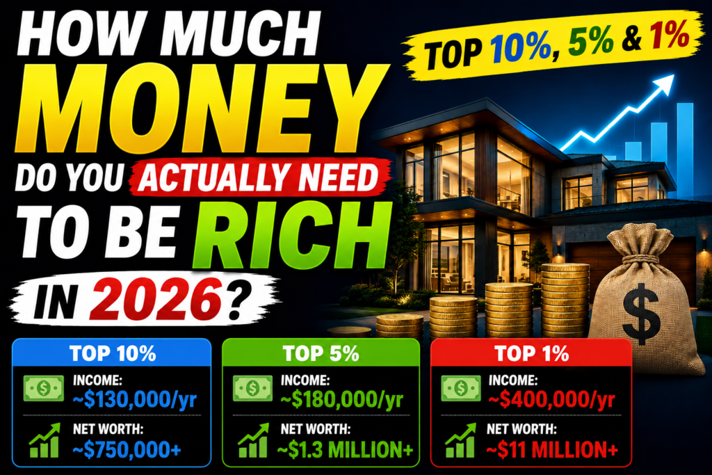 How Much Money Do You Actually Need To Be Rich in 2026